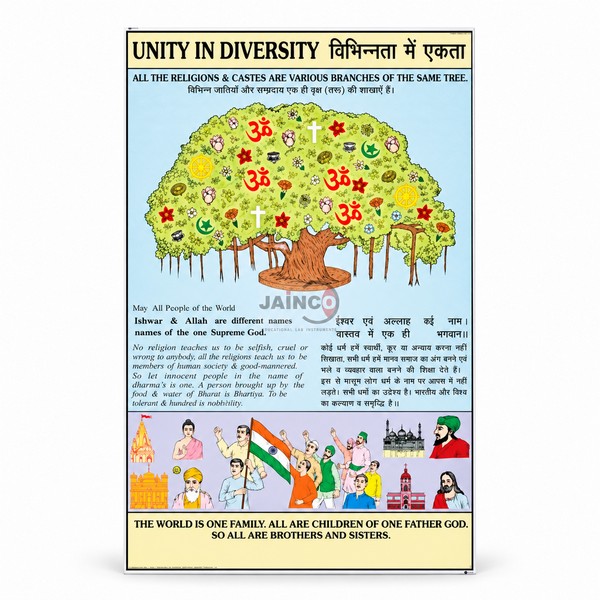 Unity is Diversity Chart